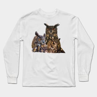 Royal Owl Long Sleeve T-Shirt